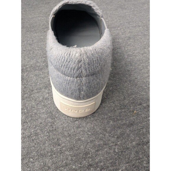 Vince Warren Platform Slip On Sneakers Size 6.5 Women's Gray Leather Suede - Picture 4 of 15